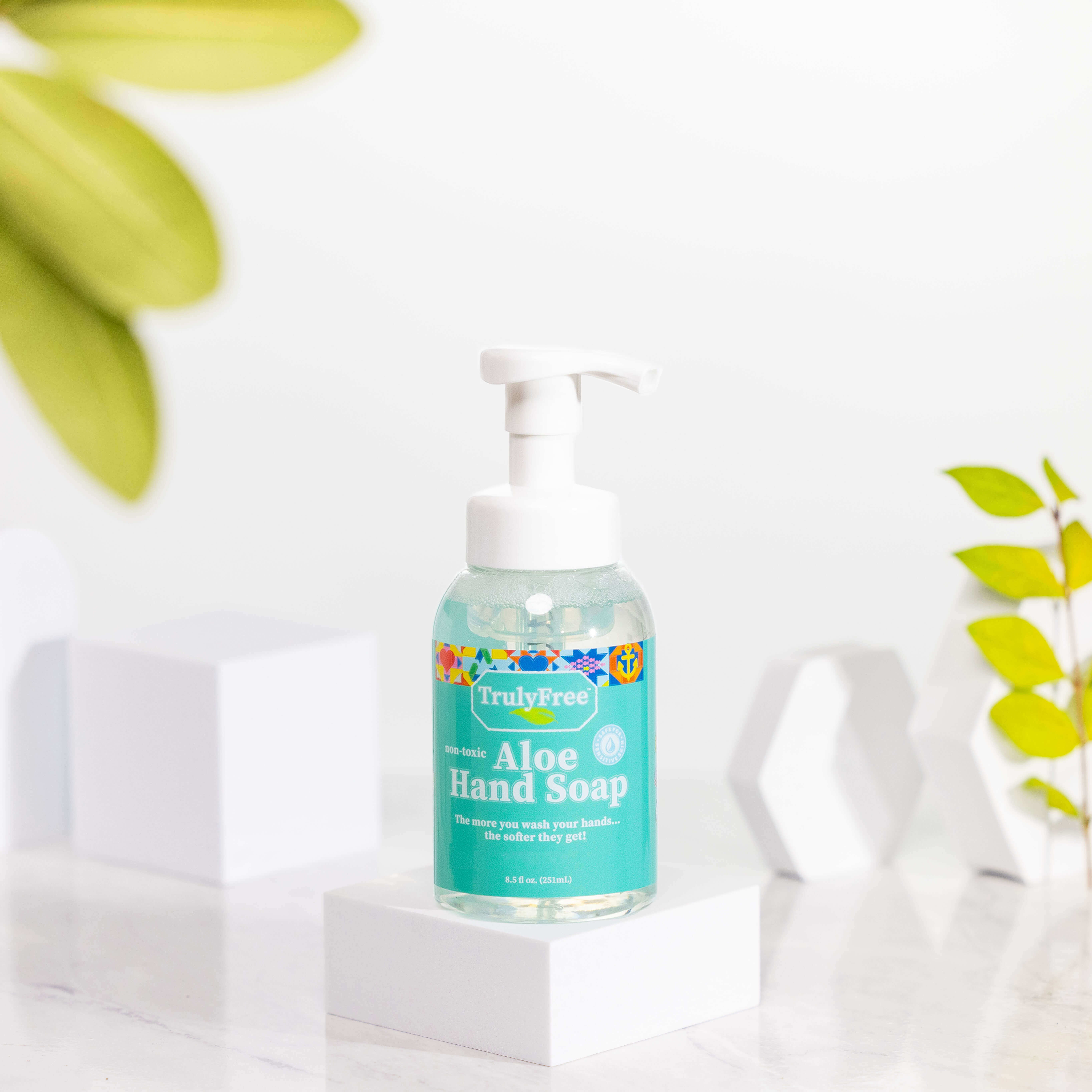 Aloe Hand Soap Bottle